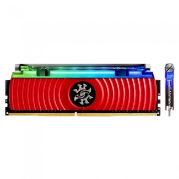 Оперативная память 8 Gb 3200 MHz ADATA XPG SPECTRIX D80 RGB Red (AX4U320038G16A-SR80)