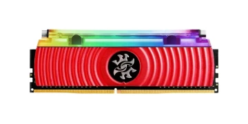 Оперативная память 8 Gb 3200 MHz ADATA XPG SPECTRIX D80 RGB Red (AX4U320038G16A-SR80)