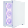 Компьютерный корпус 1STPLAYER TRILOBITE T4-G GLASS ARGB White (T4-G-WH-4FS7-W)