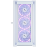 Компьютерный корпус 1STPLAYER TRILOBITE T4-G GLASS ARGB White (T4-G-WH-4FS7-W)