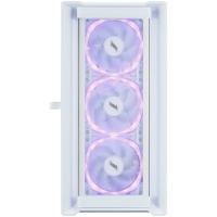 Компьютерный корпус 1STPLAYER TRILOBITE T4-G GLASS ARGB White (T4-G-WH-4FS7-W)
