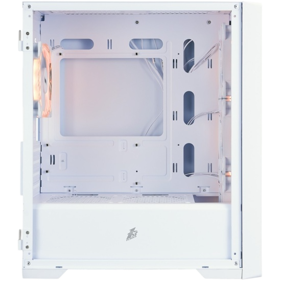 Компьютерный корпус 1STPLAYER TRILOBITE T4-G GLASS ARGB White (T4-G-WH-4FS7-W)