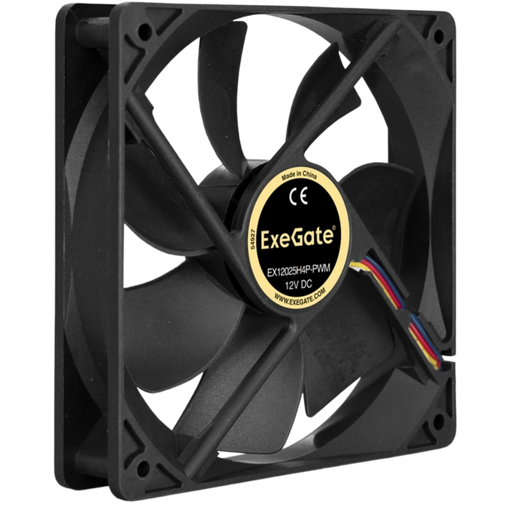 Вентилятор для корпуса ExeGate 12В DC (EX12025H4P)