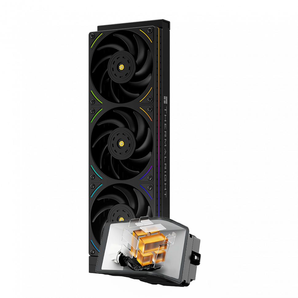 Система жидкостного охлаждения для процессора Thermalright Wonder Vision 360 UB ARGB Black (TRWV360UBAB)