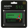 Твердотельный накопитель ADATA XPG 512 Gb SU650 SSD (ASU650SS-512GT-R)