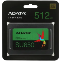 Твердотельный накопитель ADATA XPG 512 Gb SU650 SSD (ASU650SS-512GT-R)