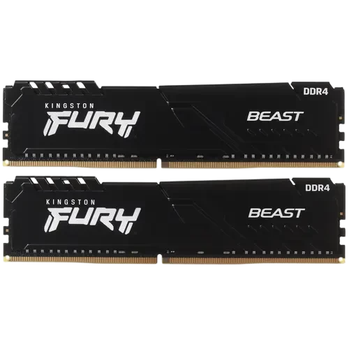 Оперативная память 64 Gb 3600 MHz Kingston FURY Beast Black (KF436C18BBK2/64)
