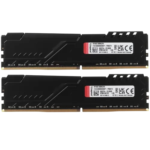 Оперативная память 64 Gb 3600 MHz Kingston FURY Beast Black (KF436C18BBK2/64)