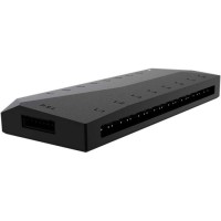 Панель управления компьютерными вентиляторами ID-COOLING HA-02C LED PWM