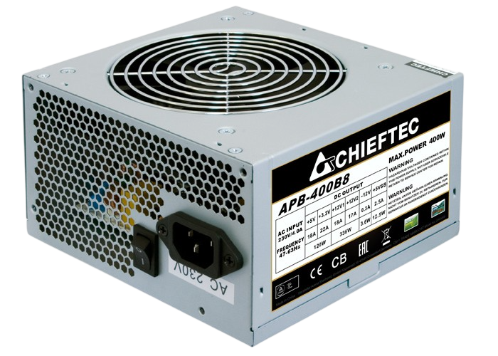 Блок питания Chieftec 400W VALUE (APB-400B8) OEM