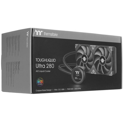 Система жидкостного охлаждения для процессора Thermaltake TOUGHLIQUID Ultra 280 CL-W374-PL14BL-A