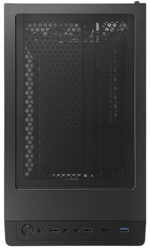 Компьютерный корпус 1STPLAYER DK D3-B LED Black (D3-B-BK-2F1P-1F1)