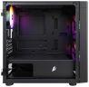 Компьютерный корпус 1STPLAYER DK D3-B LED Black (D3-B-BK-2F1P-1F1)