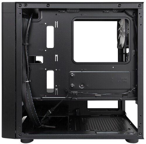 Компьютерный корпус 1STPLAYER DK D3-B LED Black (D3-B-BK-2F1P-1F1)
