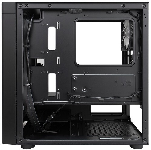 Компьютерный корпус 1STPLAYER DK D3-B LED Black (D3-B-BK-2F1P-1F1)