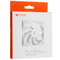 Вентилятор для корпуса ID-COOLING FL-12025 White