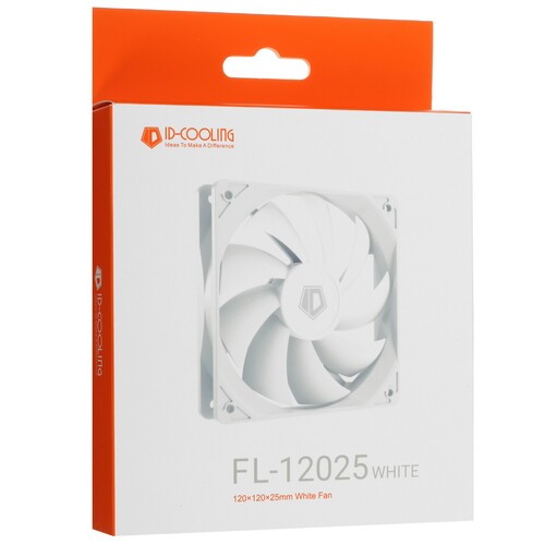 Вентилятор для корпуса ID-COOLING FL-12025 White