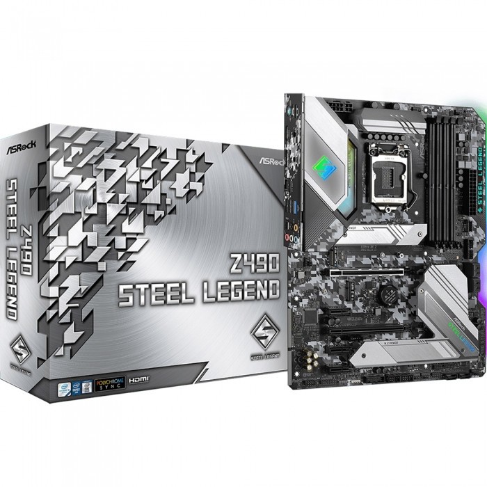 Материнская плата ASRock Z490 STEEL LEGEND