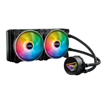 Система жидкостного охлаждения для процессора ADATA XPG Levante X 240 RGB Black LEVANTEX240-BKCWW