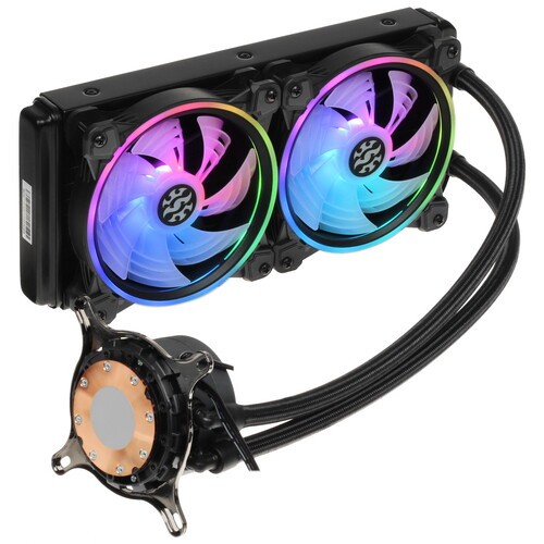 Система жидкостного охлаждения для процессора ADATA XPG Levante X 240 RGB Black LEVANTEX240-BKCWW