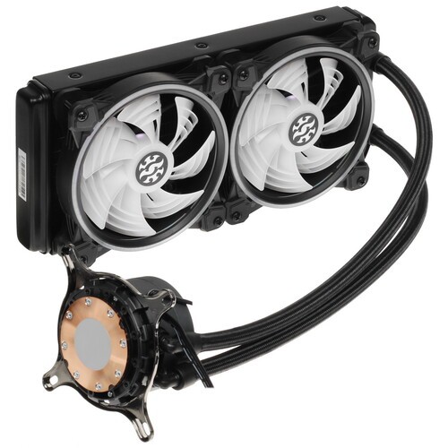 Система жидкостного охлаждения для процессора ADATA XPG Levante X 240 RGB Black LEVANTEX240-BKCWW