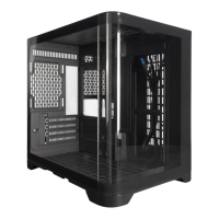 Компьютерный корпус 1STPLAYER UVIEW UV5 Black (UV5-BK)