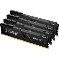 Оперативная память 64 Gb 3600 MHz Kingston FURY Beast Black (KF436C18BBK4/64)