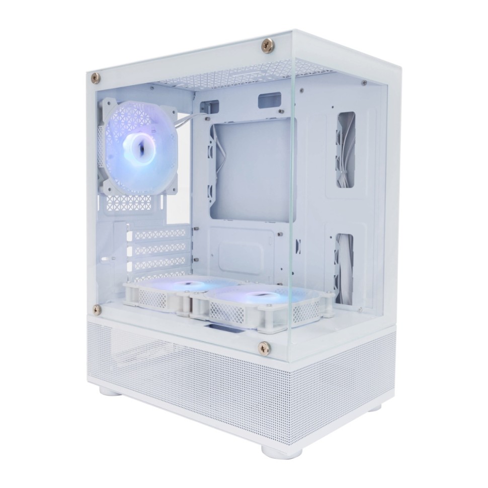 Компьютерный корпус 1STPLAYER MIKU Mi2-A ARGB White (Mi2-A-WH-2F2R(AP)-W-1F2(AP)-W)