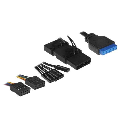 Компьютерный корпус Zalman M3 Plus RGB TG Black