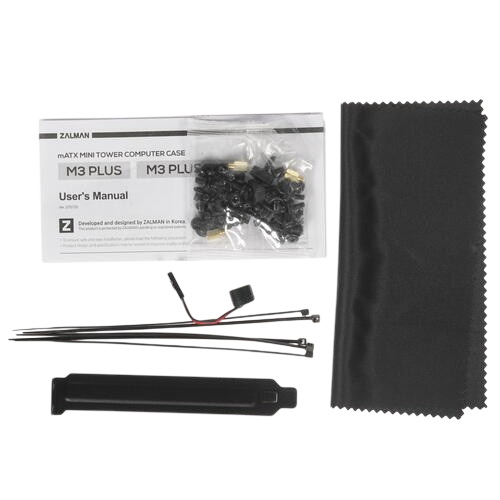 Компьютерный корпус Zalman M3 Plus RGB TG Black