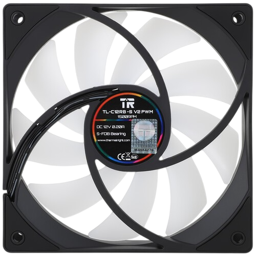 Вентилятор для корпуса Thermalright TL-C12RB-S V2 Reverse ARGB (TRTLC12RBSV2)