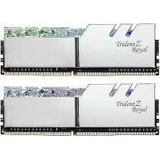 Оперативная память 32 Gb 4400 MHz G.Skill TRIDENT Z ROYAL Silver (F4-4400C17D-32GTRS)
