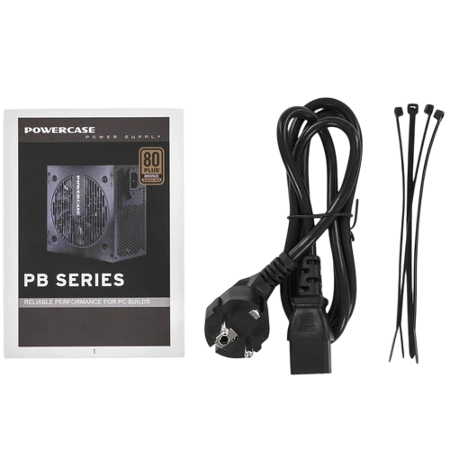 Блок питания Powercase 500W PB500 Black (PS-500B-DC)