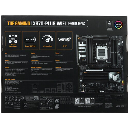 Материнская плата ASUS TUF GAMING X870-PLUS WIFI (90MB1IU0-M0EAY0)