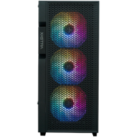 Компьютерный корпус XASTRA A302 4FRGB Black (A302-BK-FC120FRGB-4F-GL)