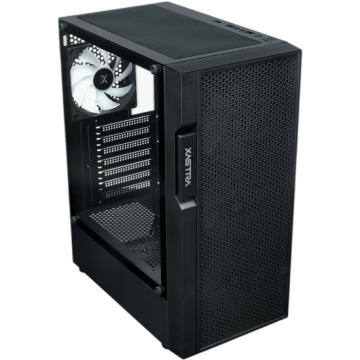 Компьютерный корпус XASTRA A302 4FRGB Black (A302-BK-FC120FRGB-4F-GL)