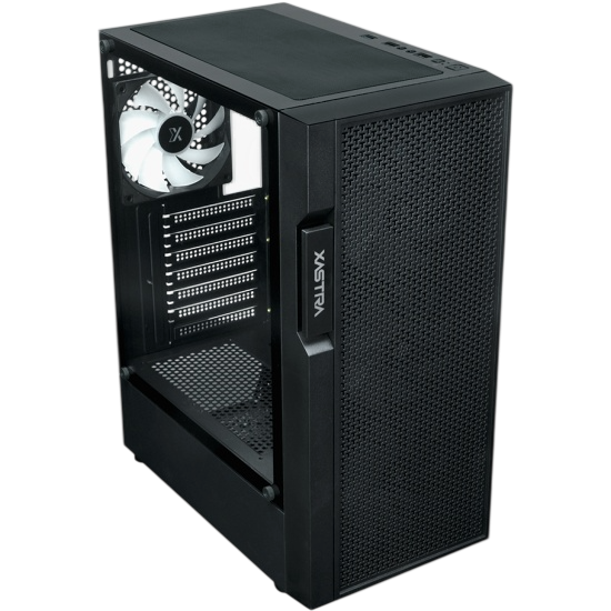 Компьютерный корпус XASTRA A302 4FRGB Black (A302-BK-FC120FRGB-4F-GL)