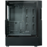 Компьютерный корпус XASTRA A302 4FRGB Black (A302-BK-FC120FRGB-4F-GL)