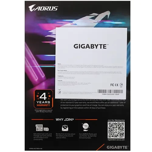 Видеокарта GIGABYTE (GV-N307TGAMING-8GD) GeForce RTX 3070 Ti 8GB GAMING