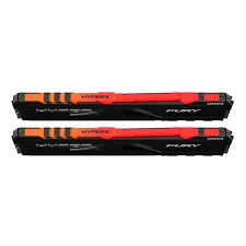 Оперативная память 16 Gb 2666 MHz Kingston HYPERX FURY Black RGB (HX426C16FB3AK2/16)