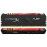 Оперативная память 16 Gb 2666 MHz Kingston HYPERX FURY Black RGB (HX426C16FB3AK2/16)