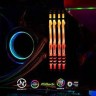 Оперативная память 16 Gb 2666 MHz Kingston HYPERX FURY Black RGB (HX426C16FB3AK2/16)