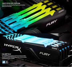 Оперативная память 16 Gb 2666 MHz Kingston HYPERX FURY Black RGB (HX426C16FB3AK2/16)