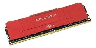 Оперативная память 16 Gb 3200 MHz CRUCIAL BALLISTIX Red RGB (BL16G32C16U4R)