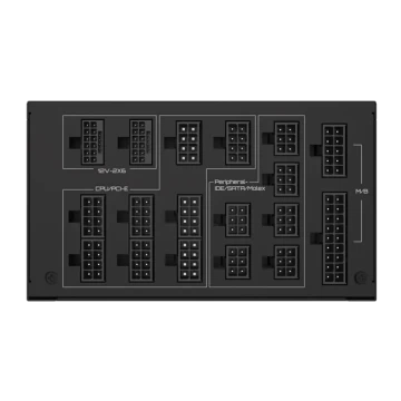 Блок питания Gigabyte 1600W UD1600PM PG5 AI TOP (GP-UD1600PM PG5) 16 Pin (PCIe 5.0 Connector Cable Details)