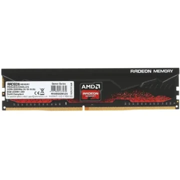 Оперативная память 8 Gb 3200 MHz AMD R9 GAMERS SERIES Black (R9S48G3206U2S)