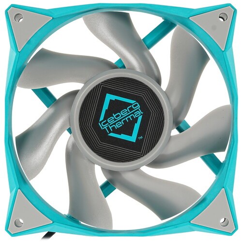 Комплект вентиляторов для корпуса Iceberg Thermal IceGALE Xtra Teal 500 IceGALEXtra120mmTEAL3P PWM