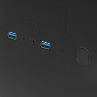 Компьютерный корпус Chieftec ELOX без БП Black (HQ-01B-OP)
