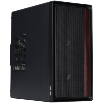 Компьютерный корпус 1STPLAYER WD1 Black (WD1-BK-3F)