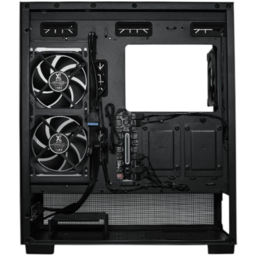 Компьютерный корпус XASTRA Q500 3ARGB-FG-C10-UC ARGB Black (Q500-3FG12A-C10-UC)